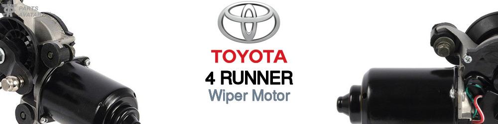Discover Toyota 4 runner Wiper Motors For Your Vehicle