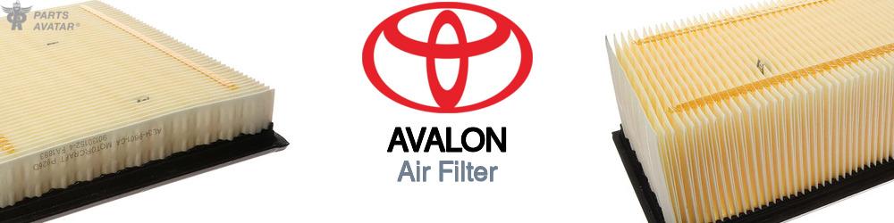 Discover Toyota Avalon Engine Air Filters For Your Vehicle