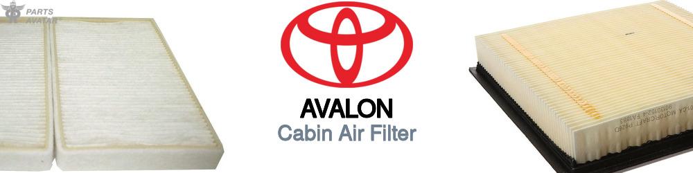 Discover Toyota Avalon Cabin Air Filters For Your Vehicle