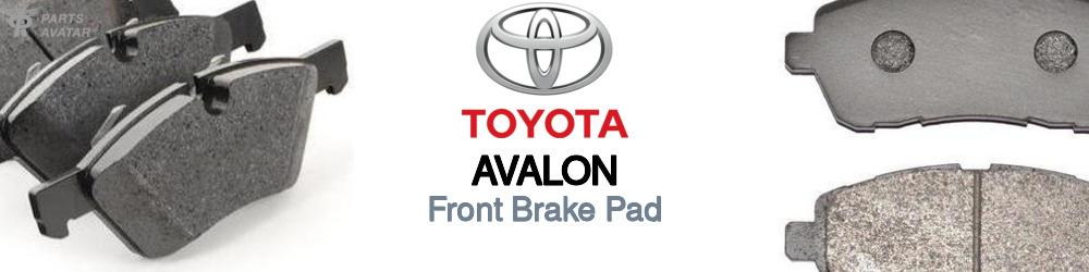 Discover Toyota Avalon Front Brake Pads For Your Vehicle