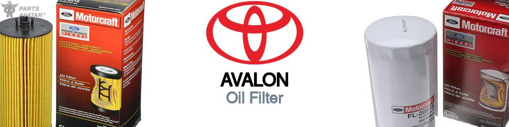 Discover Toyota Avalon Engine Oil Filters For Your Vehicle