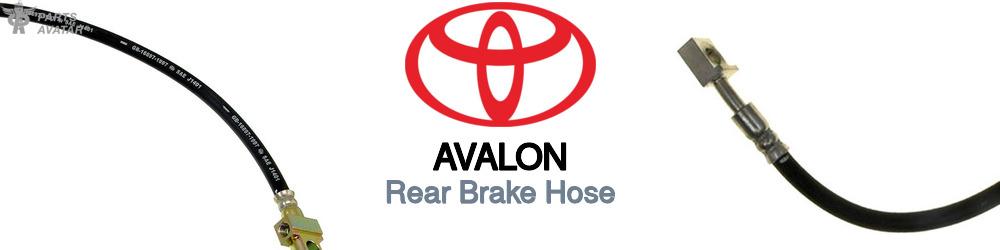 Discover Toyota Avalon Rear Brake Hoses For Your Vehicle