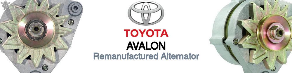 Discover Toyota Avalon Remanufactured Alternator For Your Vehicle