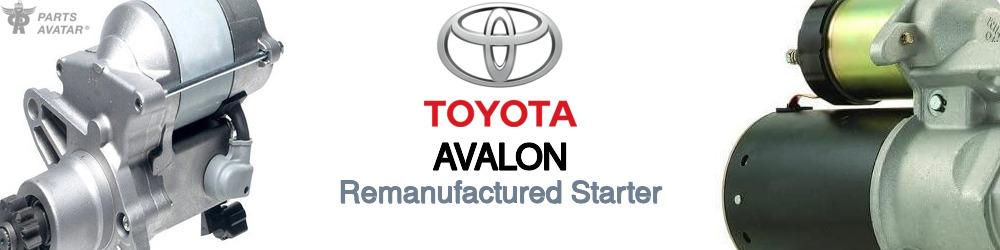 Discover Toyota Avalon Starter Motors For Your Vehicle