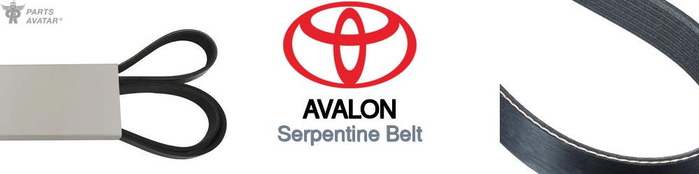 Discover Toyota Avalon Serpentine Belts For Your Vehicle