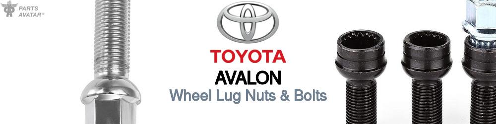 Discover Toyota Avalon Wheel Lug Nuts & Bolts For Your Vehicle
