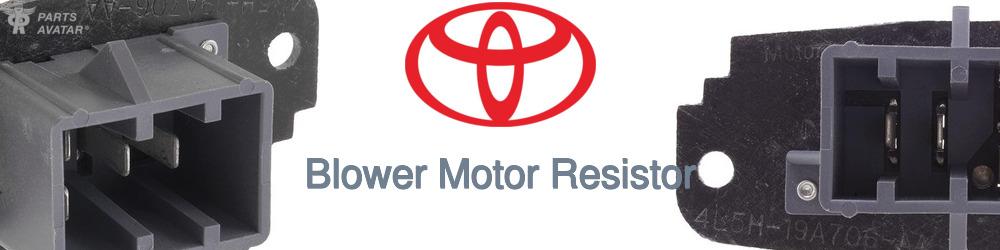 Discover Toyota Blower Motor Resistors For Your Vehicle