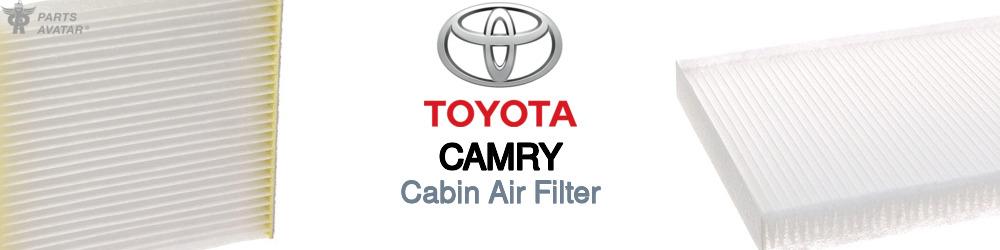 Discover Toyota Camry Cabin Air Filters For Your Vehicle