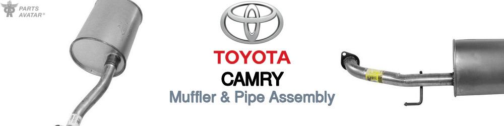 Discover Toyota Camry Muffler and Pipe Assemblies For Your Vehicle