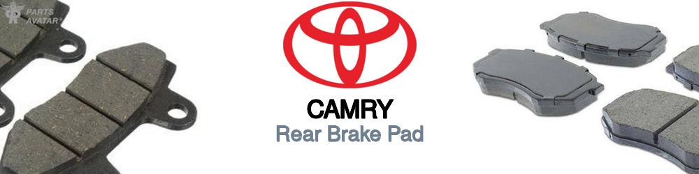 Discover Toyota Camry Rear Brake Pads For Your Vehicle