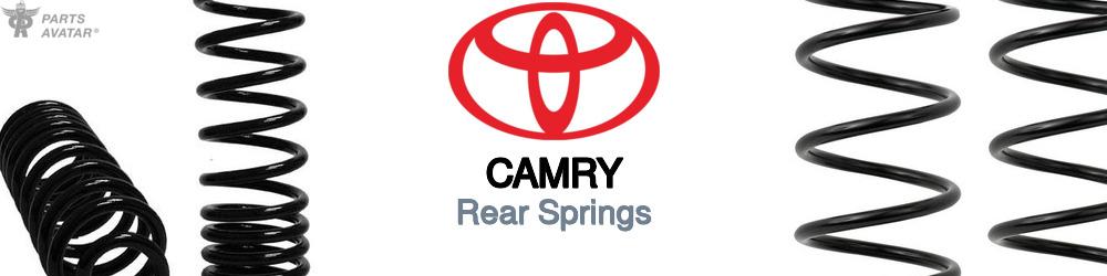Discover Toyota Camry Rear Springs For Your Vehicle