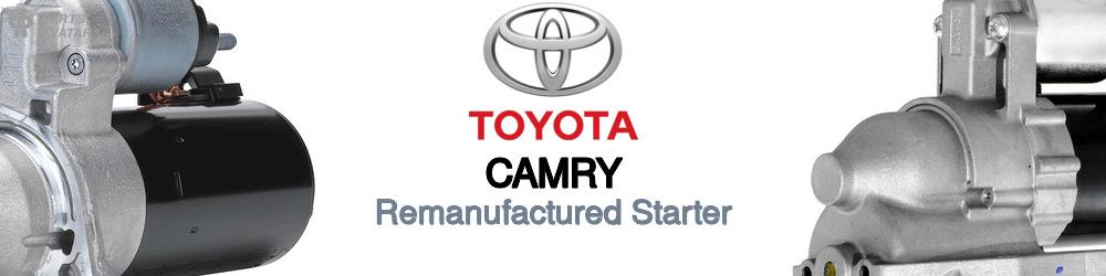 Discover Toyota Camry Starter Motors For Your Vehicle