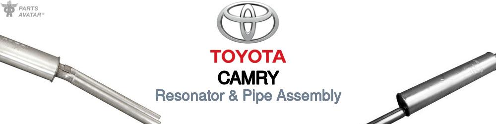 Discover Toyota Camry Resonator and Pipe Assemblies For Your Vehicle