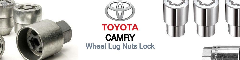 Toyota Camry Wheel Lug Nuts Lock