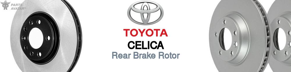 Discover Toyota Celica Rear Brake Rotors For Your Vehicle