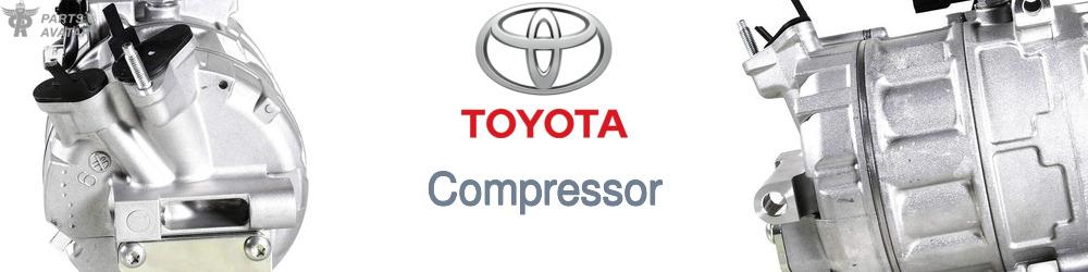 Discover Toyota AC Compressors For Your Vehicle