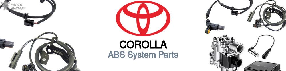 Discover Toyota Corolla ABS Parts For Your Vehicle