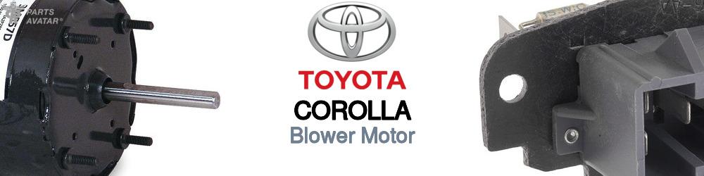 Discover Toyota Corolla Blower Motors For Your Vehicle