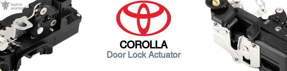 Discover Toyota Corolla Car Door Components For Your Vehicle