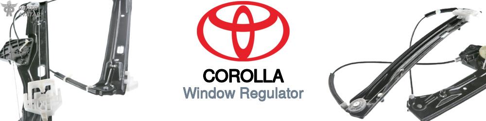 Discover Toyota Corolla Windows Regulators For Your Vehicle