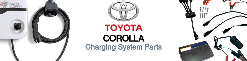 Discover Toyota Corolla Charging System Parts For Your Vehicle