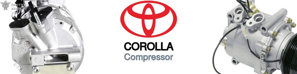 Discover Toyota Corolla AC Compressors For Your Vehicle