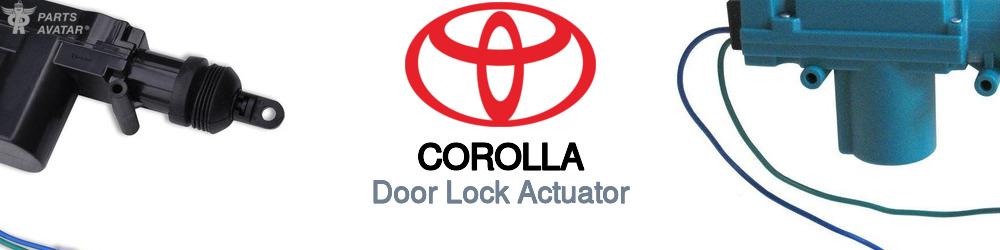 Discover Toyota Corolla Door Lock Actuator For Your Vehicle
