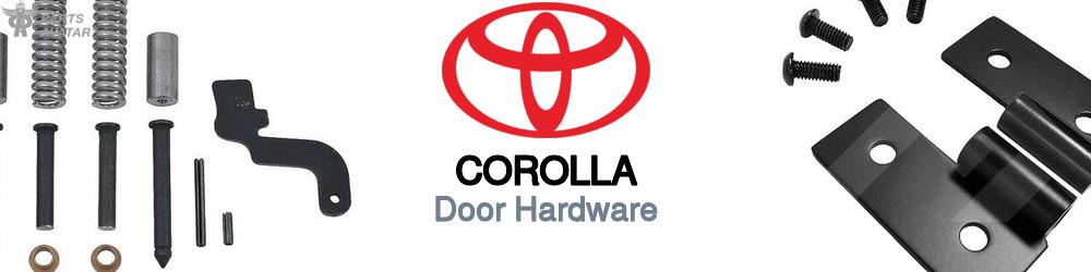 Discover Toyota Corolla Car Door Handles For Your Vehicle
