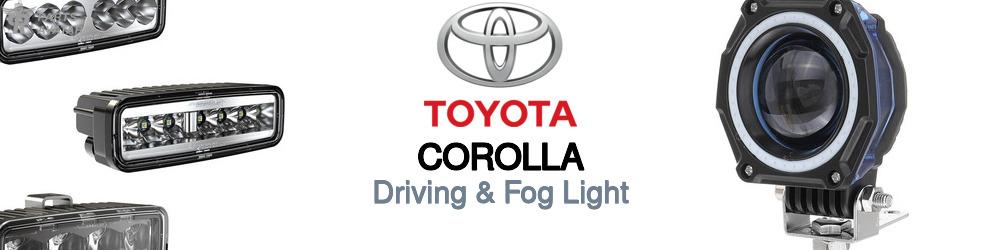 Discover Toyota Corolla Fog Daytime Running Lights For Your Vehicle