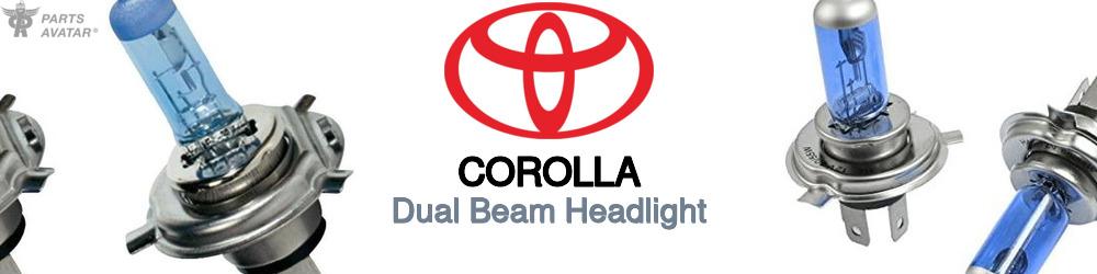 Discover Toyota Corolla High and Low Beams Bulbs For Your Vehicle