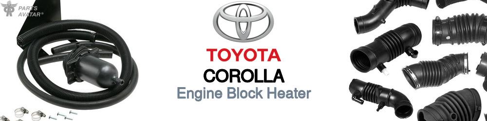 Discover Toyota Corolla Engine Block Heaters For Your Vehicle