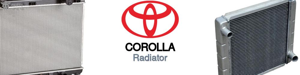 Discover Toyota Corolla Radiator For Your Vehicle