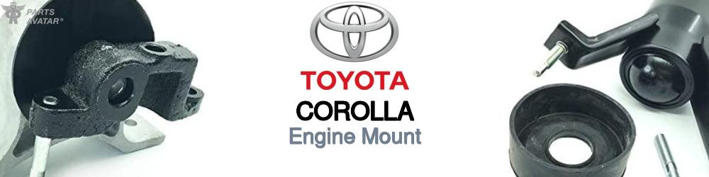 Discover Toyota Corolla Engine Mounts For Your Vehicle