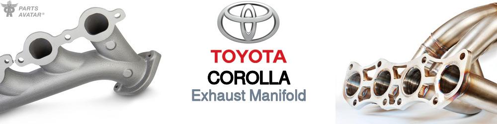 Discover Toyota Corolla Exhaust Manifolds For Your Vehicle