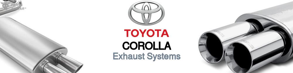 Toyota Corolla Performance Exhaust Systems