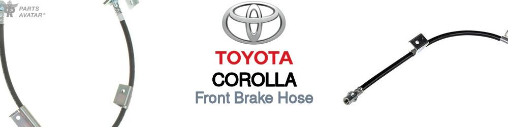 Discover Toyota Corolla Front Brake Hoses For Your Vehicle