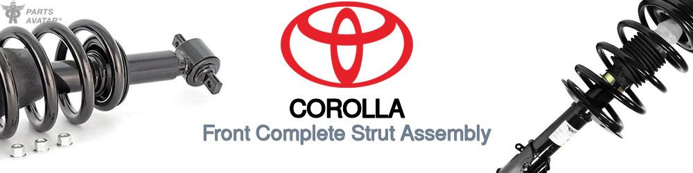 Discover Toyota Corolla Front Strut Assemblies For Your Vehicle
