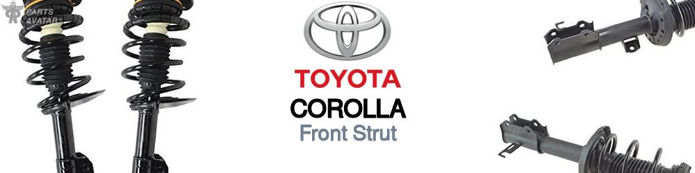 Discover Toyota Corolla Front Struts For Your Vehicle