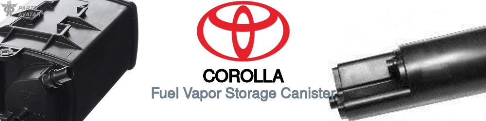 Discover Toyota Corolla Fuel Vapor Storage Canisters For Your Vehicle