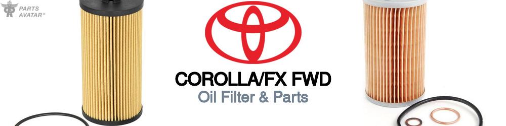 Discover Toyota Corolla/fx fwd Engine Oil Filters For Your Vehicle