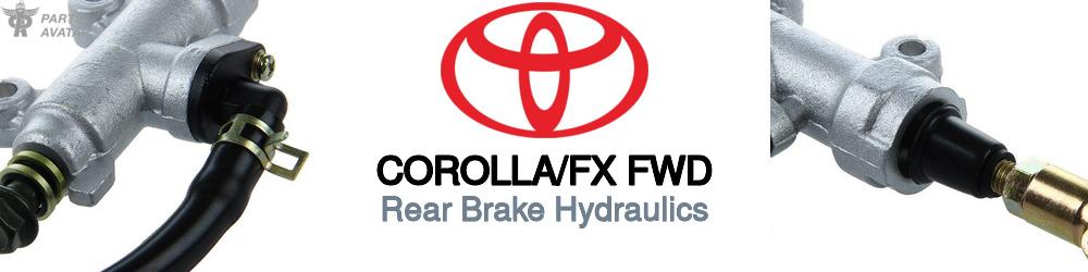 Discover Toyota Corolla/fx fwd Brake Hoses For Your Vehicle