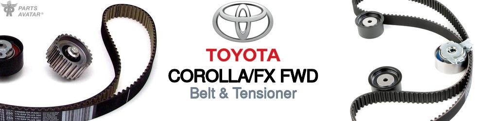 Discover Toyota Corolla/fx fwd Drive Belts For Your Vehicle
