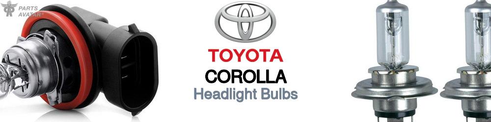 Toyota Corolla Headlight Bulbs