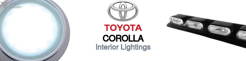 Discover Toyota Corolla Interior Lighting For Your Vehicle