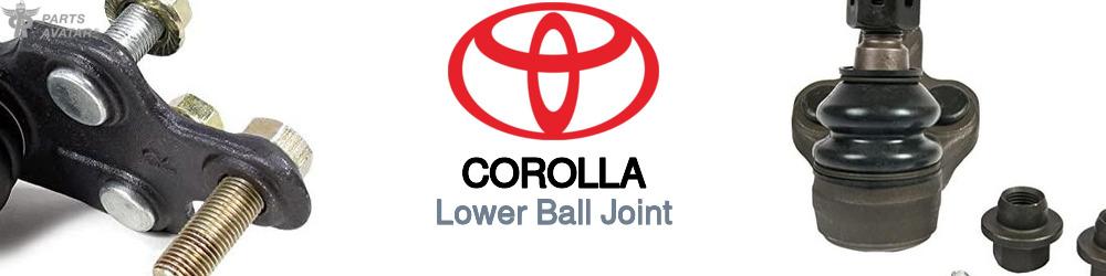 Discover Toyota Corolla Lower Ball Joints For Your Vehicle