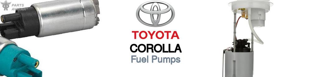 Discover Toyota Corolla Fuel Pumps For Your Vehicle