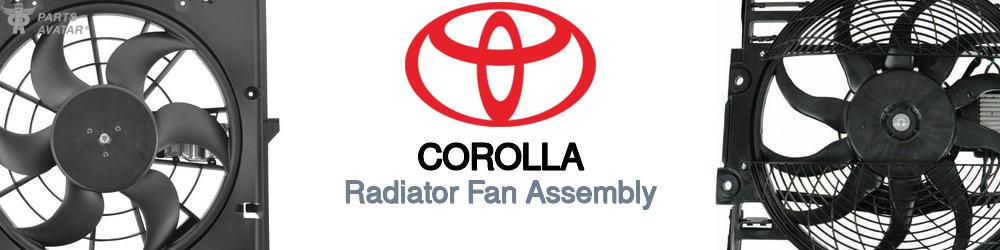 Discover Toyota Corolla Radiator Fans For Your Vehicle