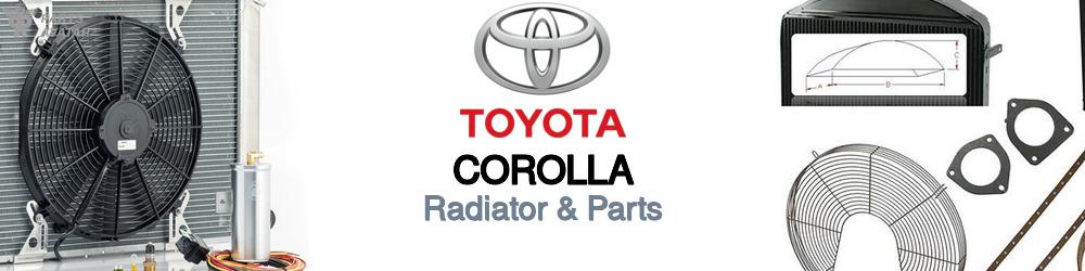 Discover Toyota Corolla Radiator & Parts For Your Vehicle