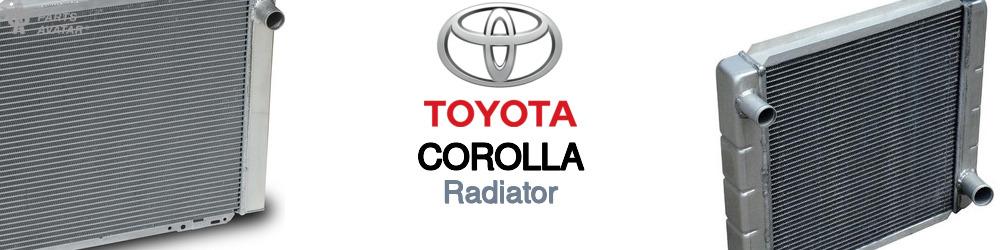 Discover Toyota Corolla Radiators For Your Vehicle