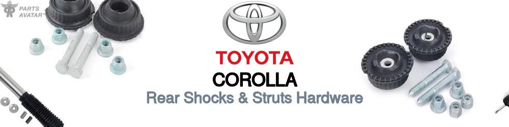 Discover Toyota Corolla Strut Mounts For Your Vehicle